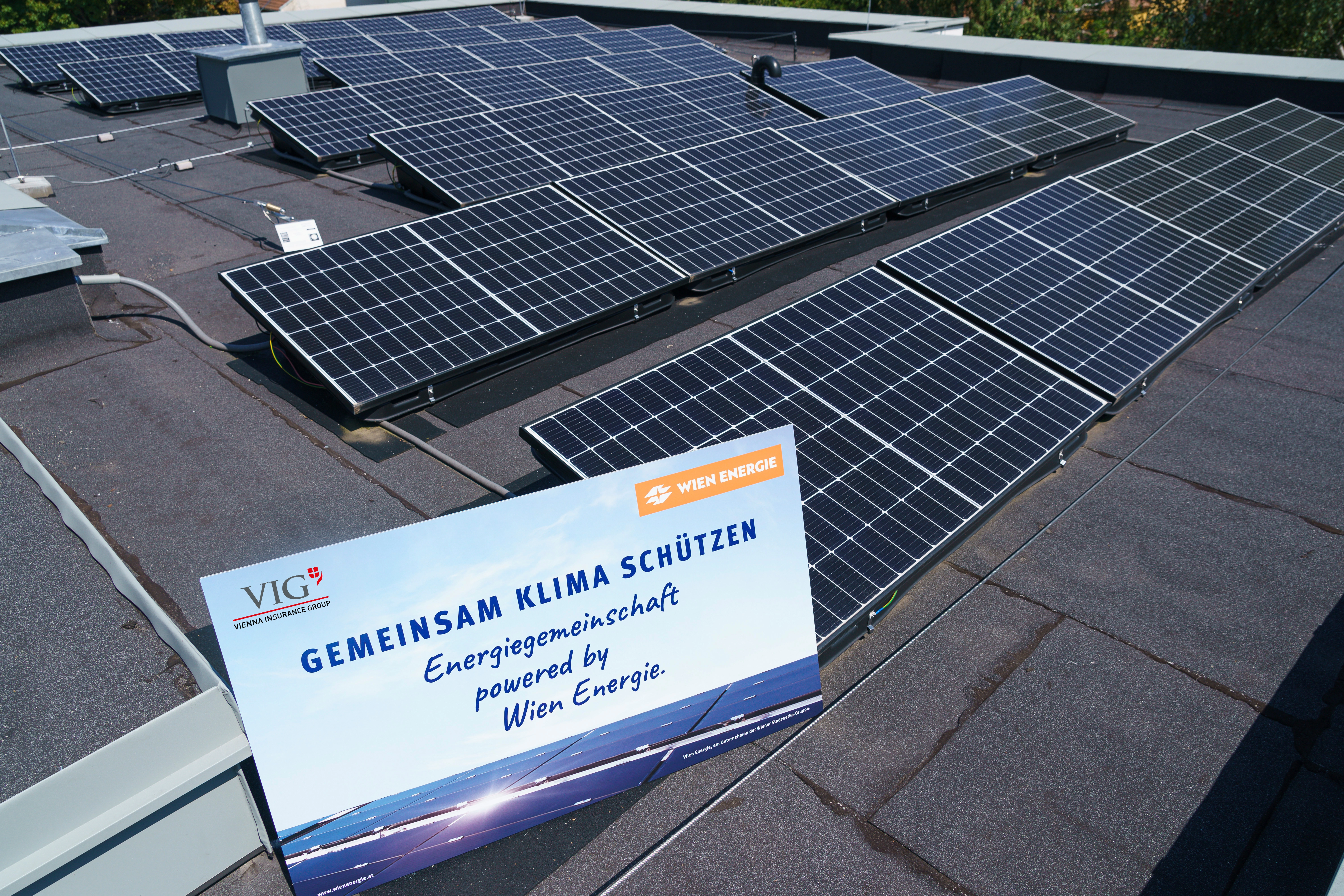 Energiegemeinschaft zwischen VIG und Wien Energie