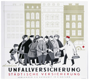 Old insurance advertising about accident insurance