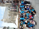 Participants of the VIG Kids Camp at St. Stephen's Cathedral in Vienna