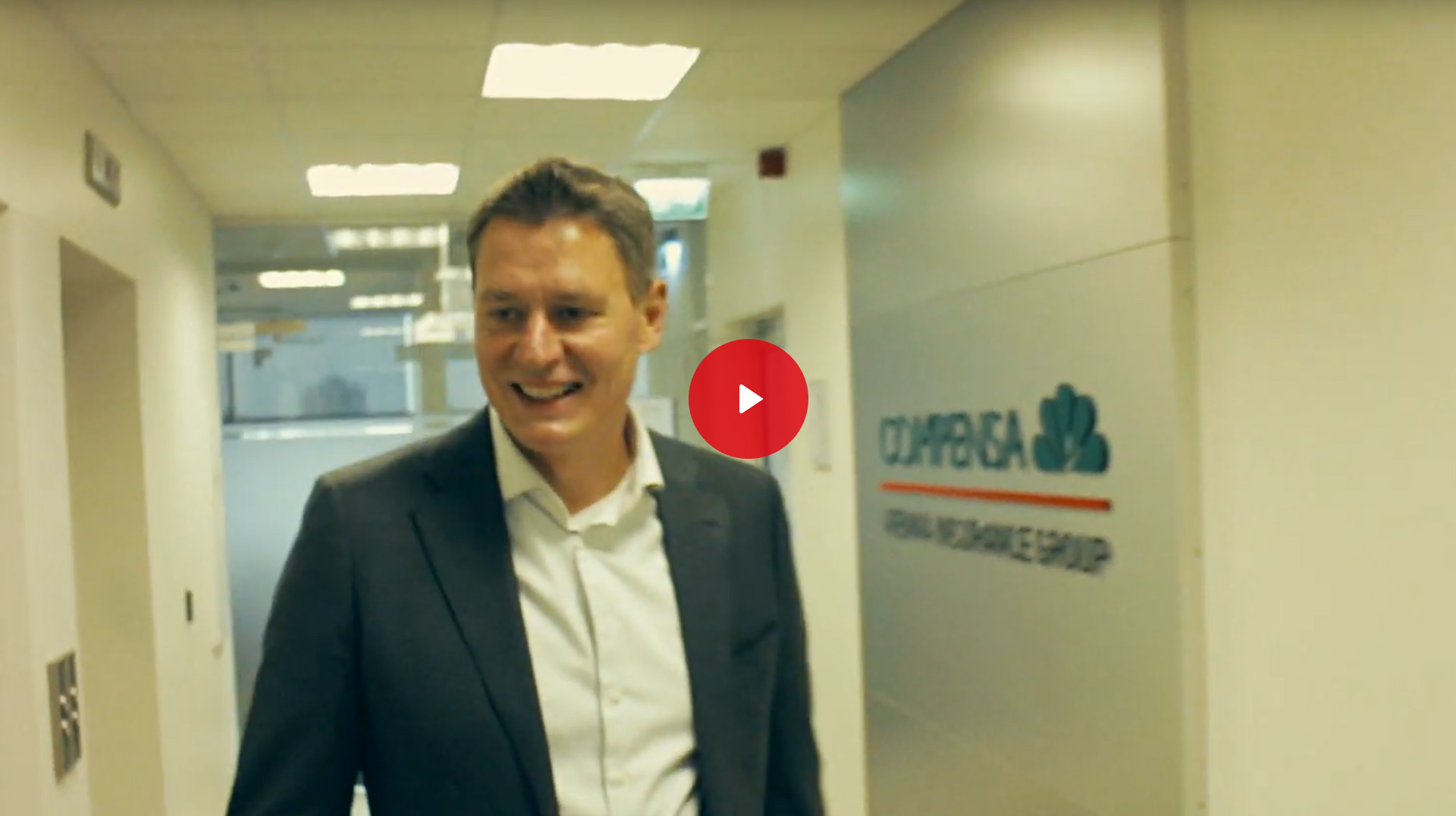 CEO Tomas Milašius im Büro der Compensa Life in Talinn