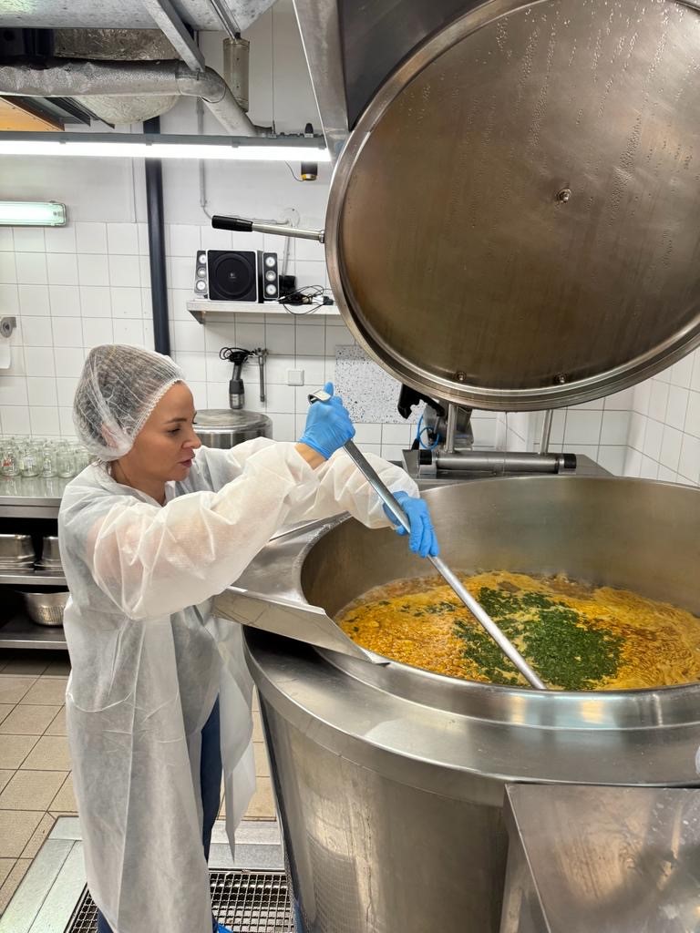 Barbara Baumgartner, kocht beim Social Active Day 