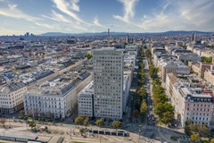 Ringturm aerial view