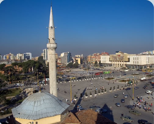 Tirana in Albanien