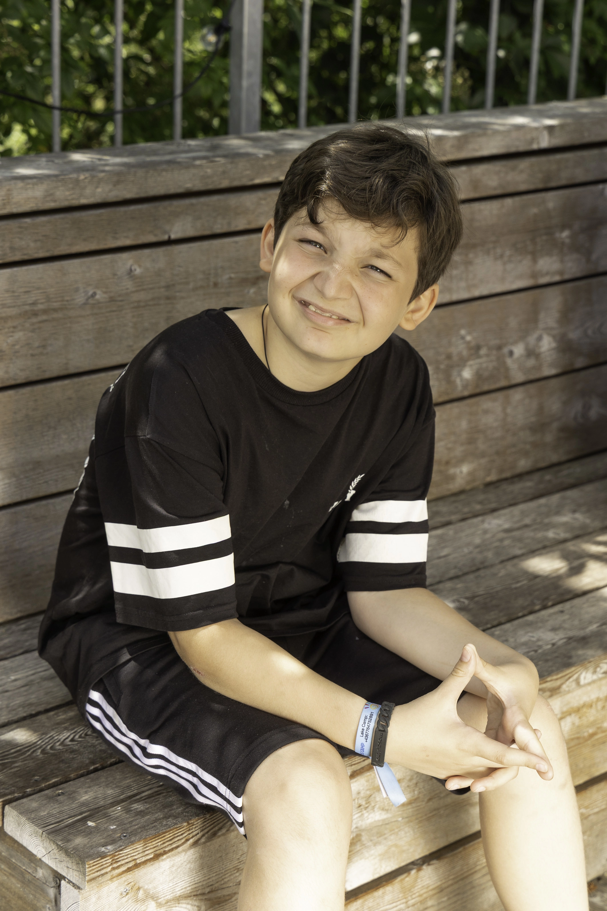 © Wiener Städtische Versicherungsverein/Richard Tanzer Der 11-jährige Nika aus Georgien beim VIG Kids Camp.