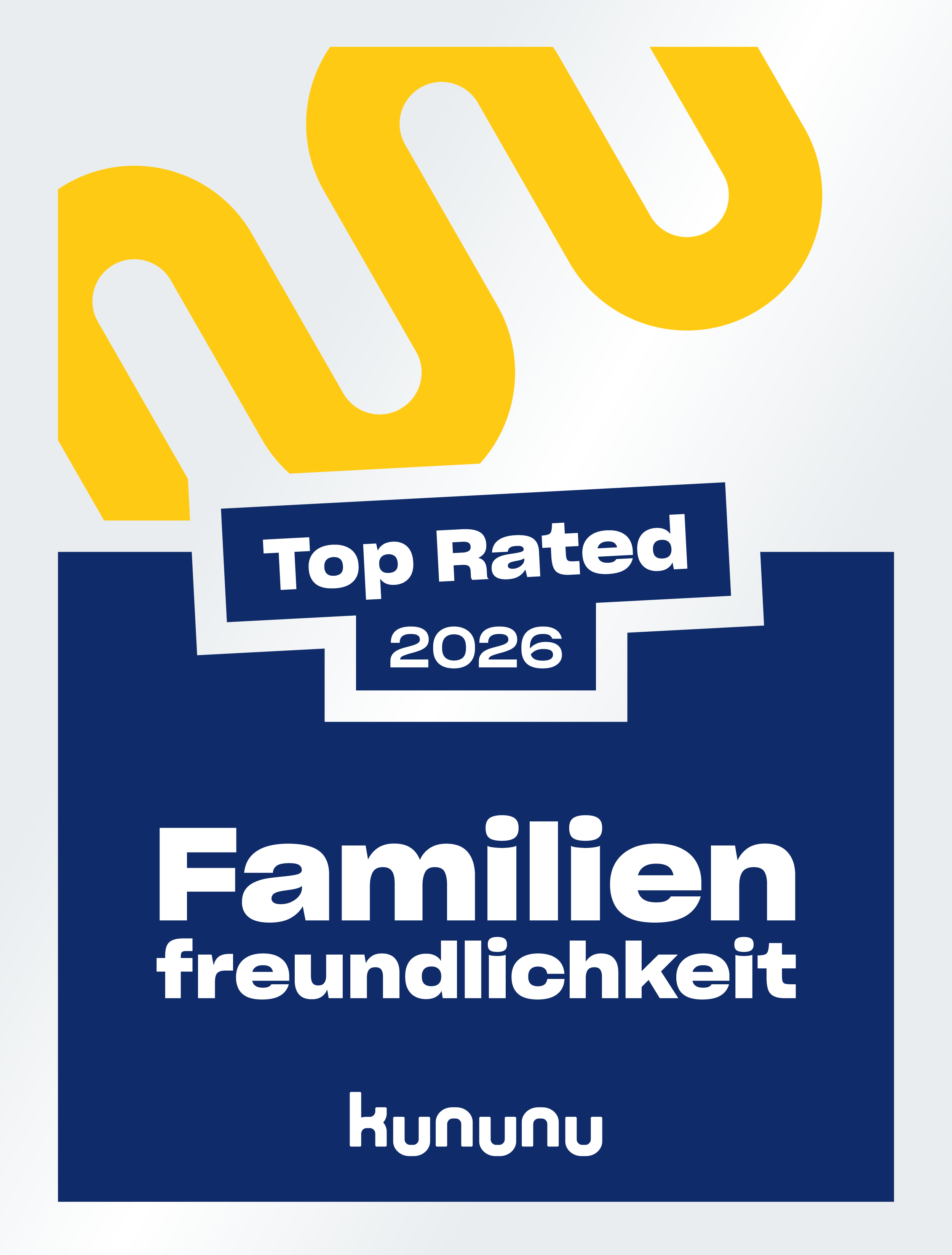 Kununu Logo zum Thema "Top Bewertung: Familienfreundlichkeit"