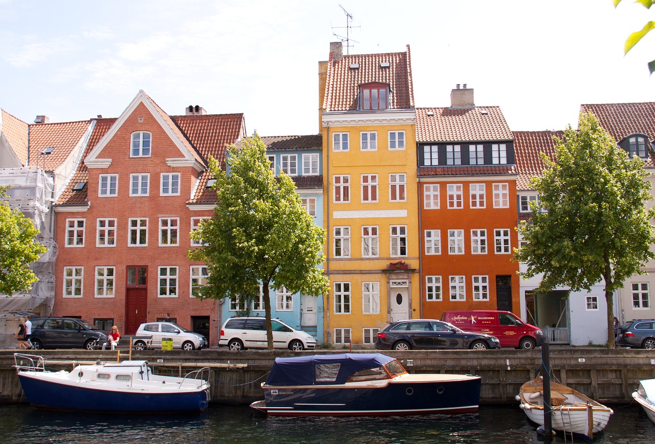 Bunte Häuser in Nyhavn, Kopenhagen